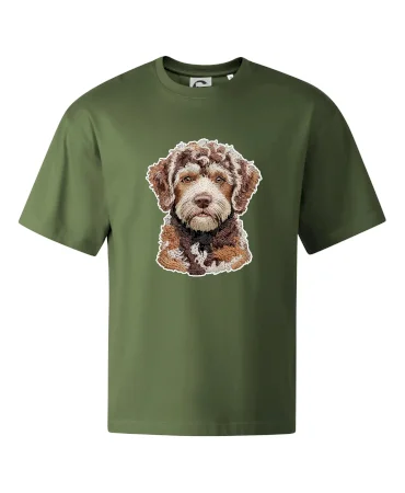 Lagotto romagnolo vyšívaná hlava