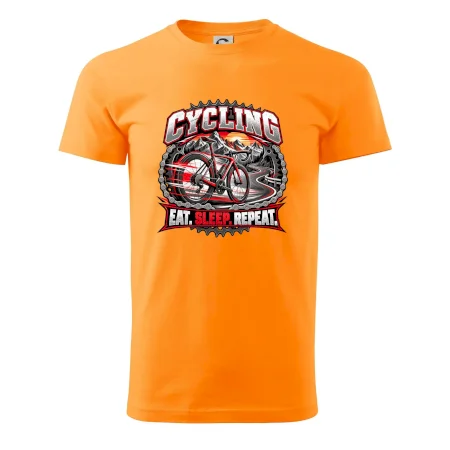 Bicykel medzi horami eat sleep repeat