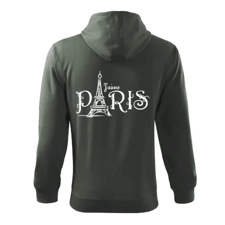 Paris nápis Eiffelovka rovný