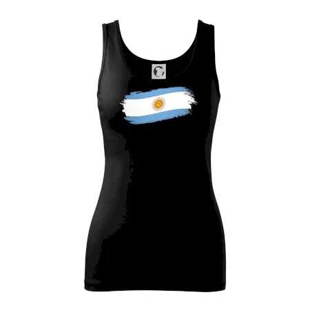 Argentína vlajka obhrýzaná
