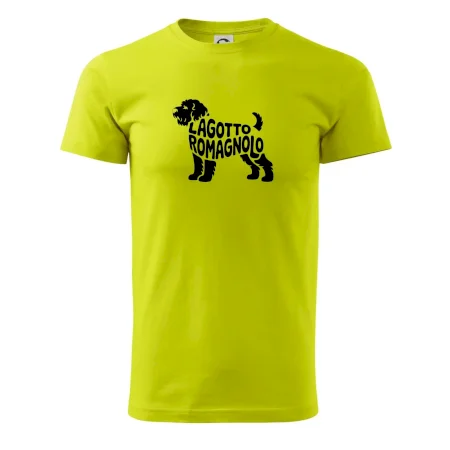Lagotto romagnolo nápis v tele