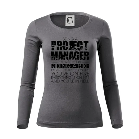 Being A Project Manager - bike