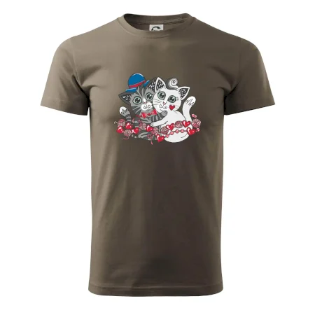 Mačky v objatí (Pecka design)