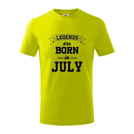 Legends are born in July