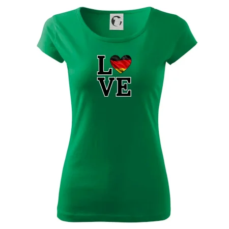 Love Nemecká vlajka