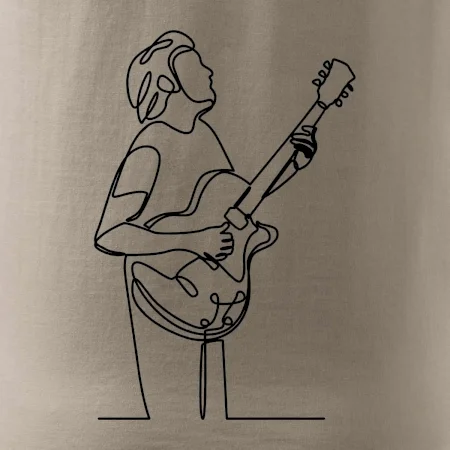 Gitarista jedným ťahom