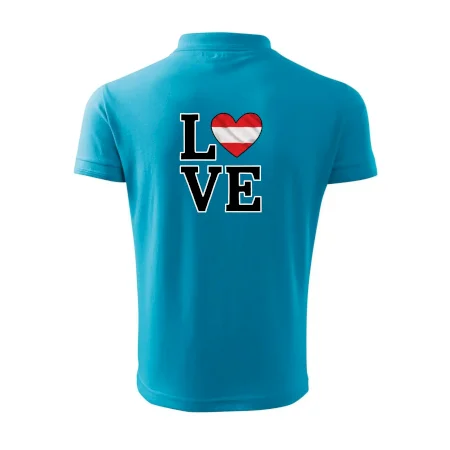 Love Rakúska vlajka