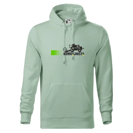 Kombajnista zelená a žltá