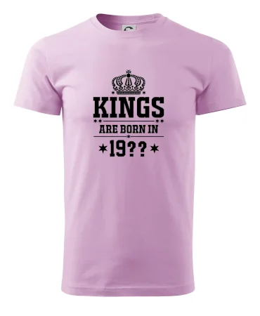 Kings are born in vlastný ročník