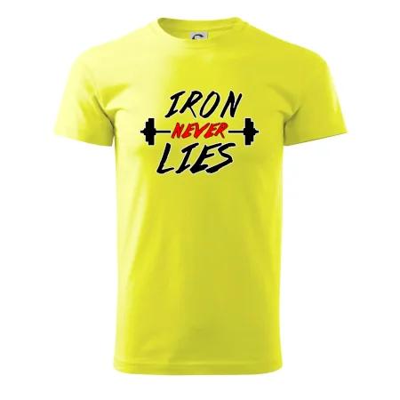 Iron never lies