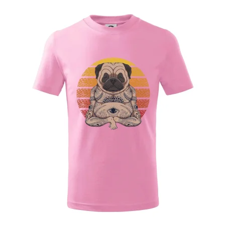 Yoga meditace - pug