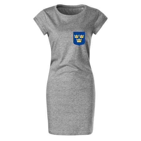 Švédsky znak tri korunky na prsník