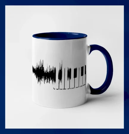 Piano ekg - priebeh skladby