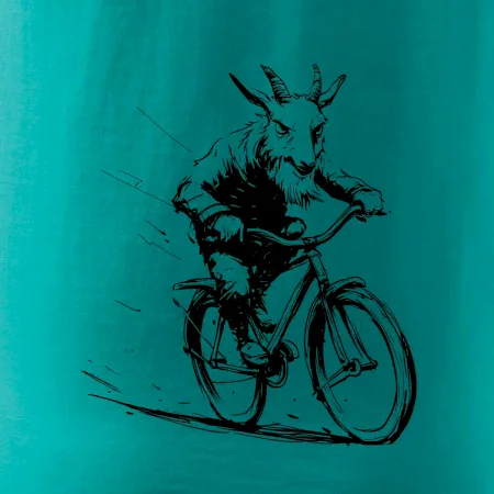 Drsný cap na bicykli