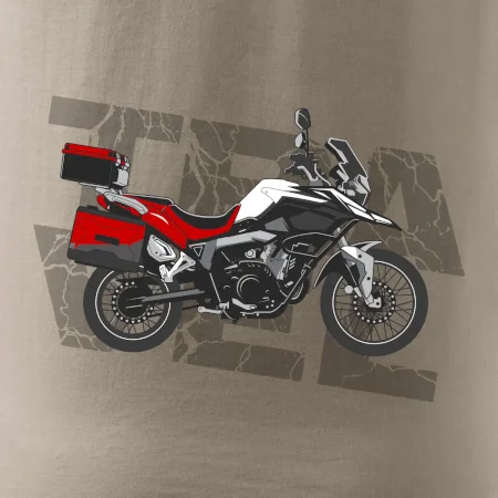Cestovná enduro červená