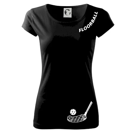 Floorball nápis šikmo