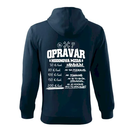 Hodinová mzda - opravár