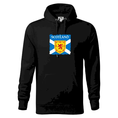 Škótska vlajka s erbom leva