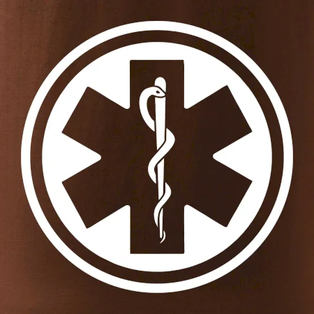 Rescue logo samostatné guľaté