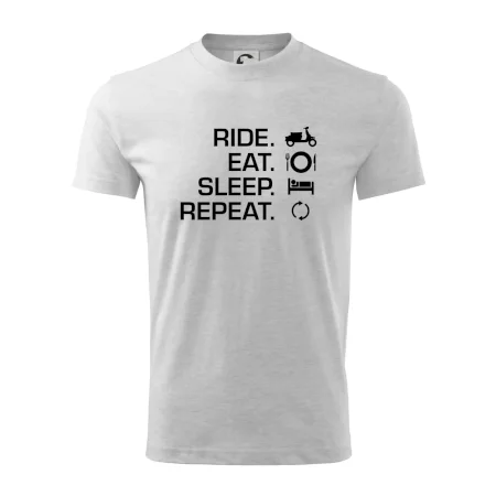 Ride Eat Sleep Repeat moto skúter