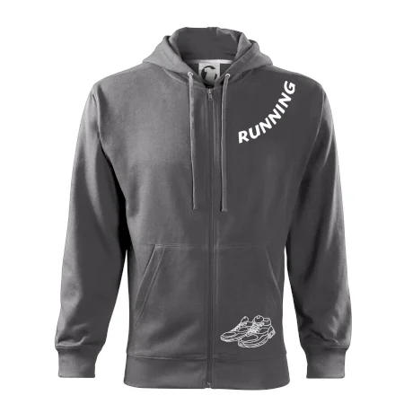 Running nápis šikmo