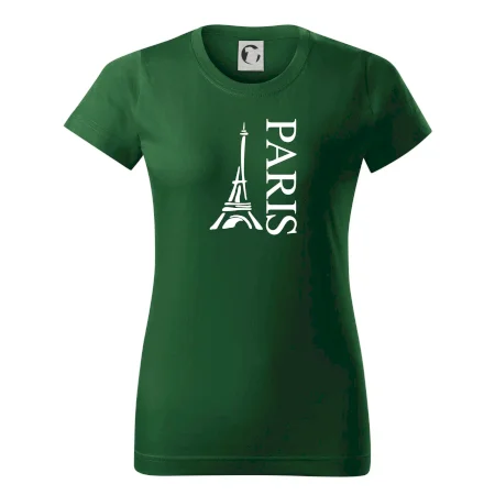 Paris nápis Eiffelovka na výšku