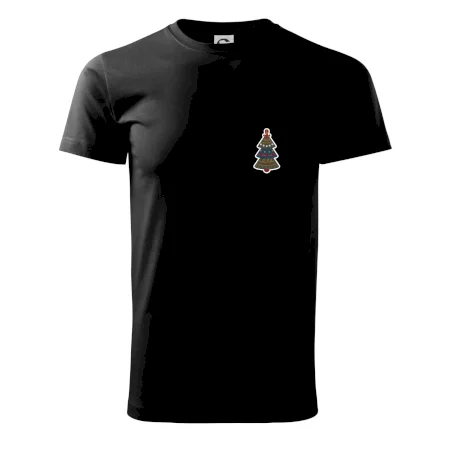 Folklór na prsníku vianočný stromček