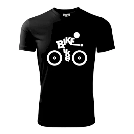 Bike nápis postava