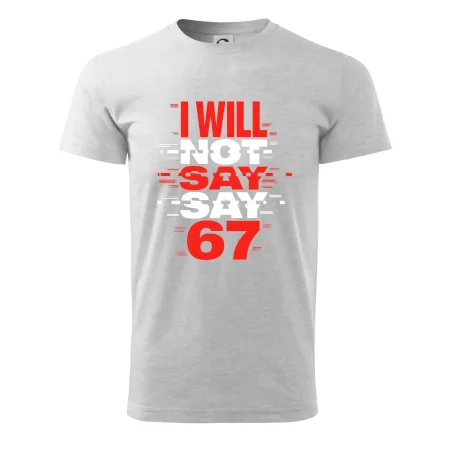 Červený - I Will Not Say SAY 67