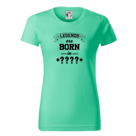 Legends are born in (Tvoj mesiac narodenia)