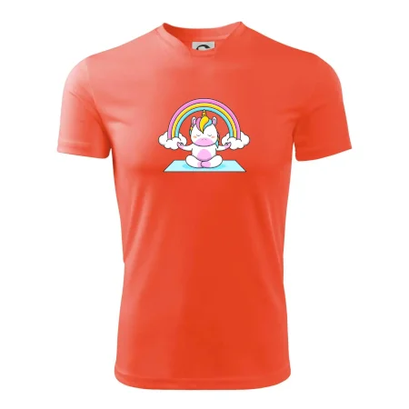 Yoga jednorožec - dúha