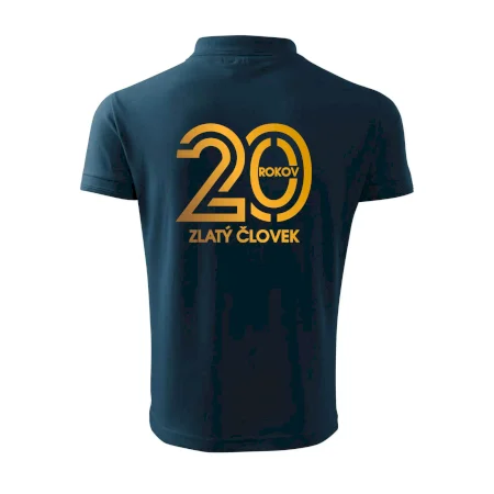 20 rokov zlatý človek