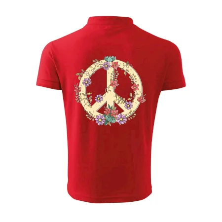 Peace symbol pieskový