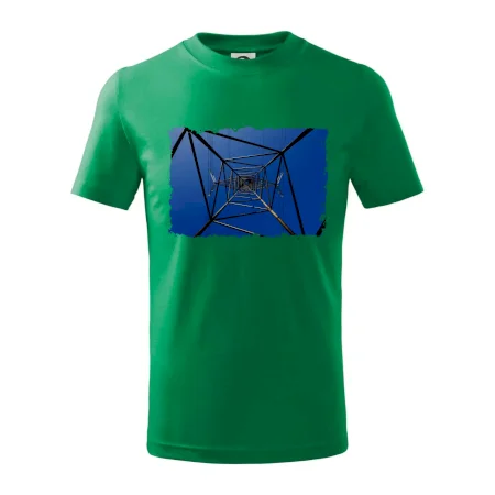 Stožiar vysokého napätia zospodu