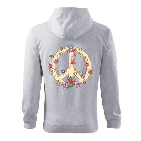 Peace symbol pieskový