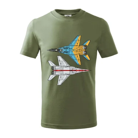 Mig 29 Fulcrum zo spoda a zo shora