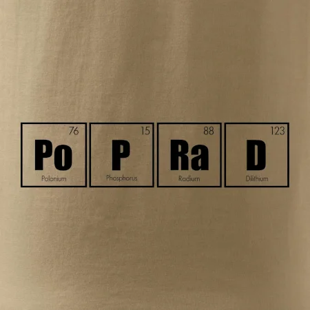Periodická tabuľka Poprad