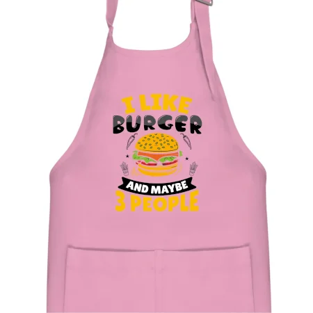 I like burger and maybe 3 people