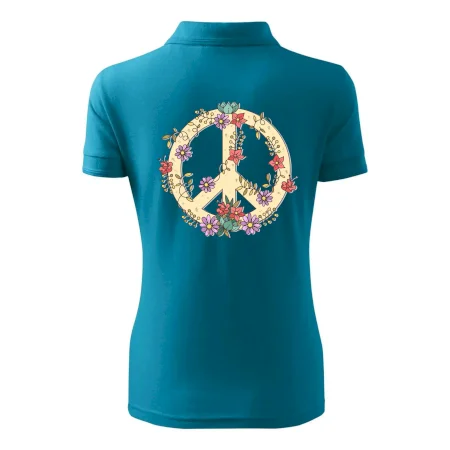Peace symbol pieskový
