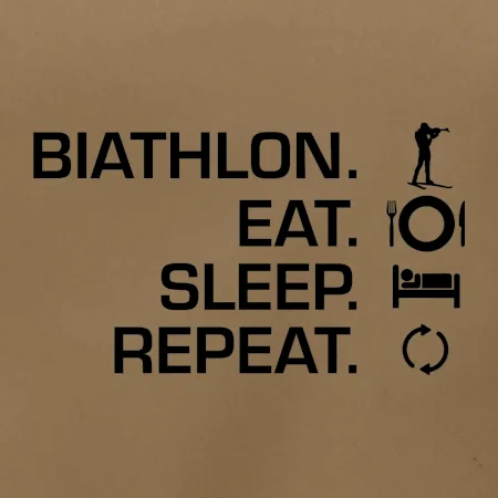 Biathlon Eat Sleep Repeat