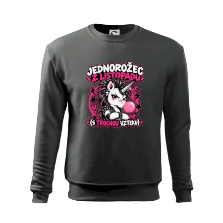 Novembrový punkový jednorožec s čírom