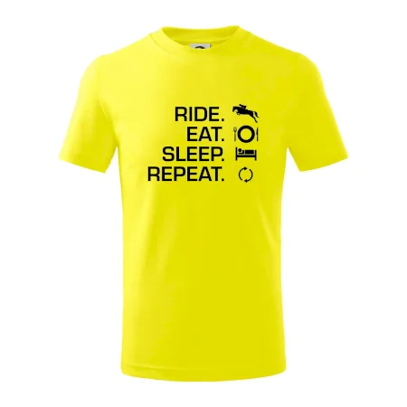 Ride Eat Sleep Repeat Kôň