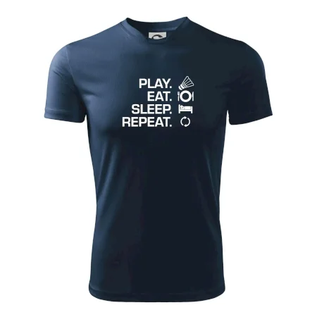 Play Eat Sleep Repeat badminton