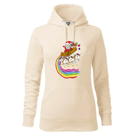 Santa a jednorožce (Pecka design)