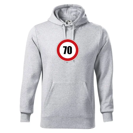 Dopravná značka - obmedzenie rýchlosti 70