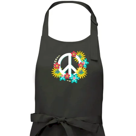 Peace symbol abstraktný