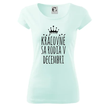 Kráľovné sa rodia v decembri