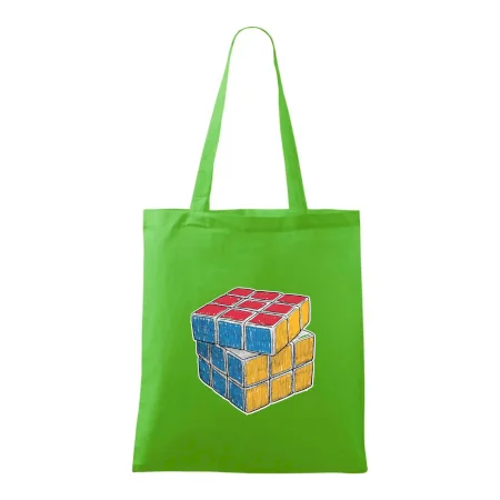 Rubikova kocka kreslená