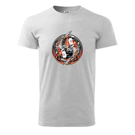 Yin & Yang Koi kapor - oranžový