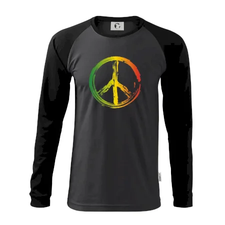 Peace symbol paint